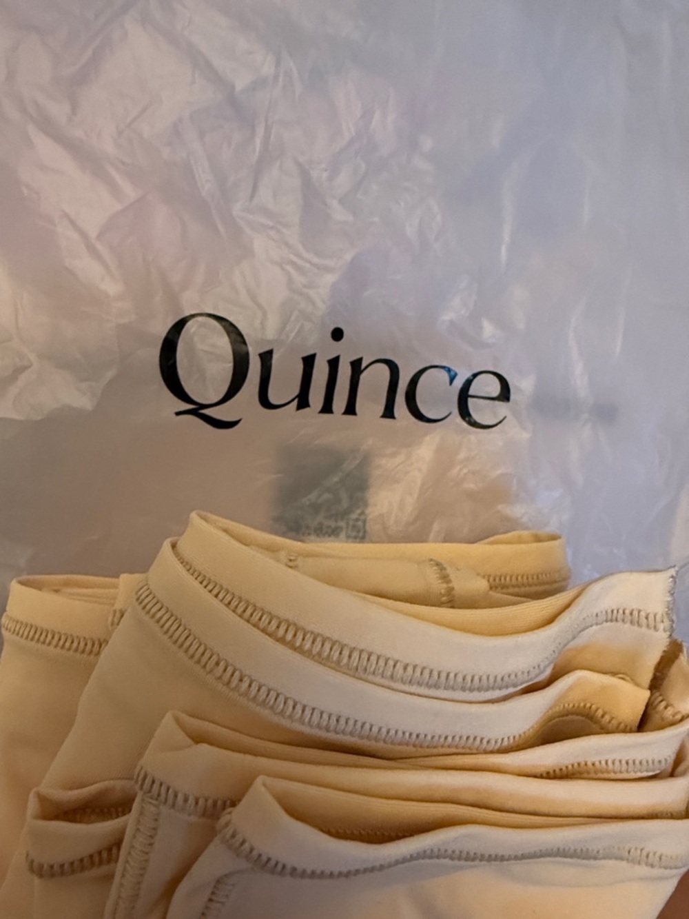 Quince Second Skin Thong (6-pack) Sz M NEW - Picture 2 of 2